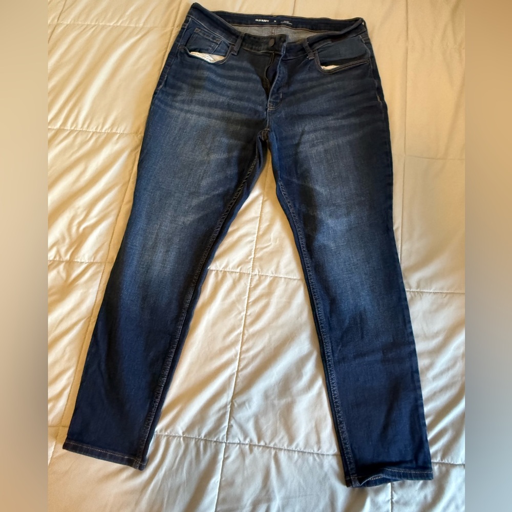 Old Navy Women's Dark Blue Skinny Jeans